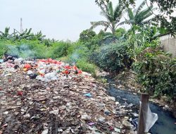 Kali di Harapan Jaya Bekasi Utara Kembali Dipenuhi Sampah