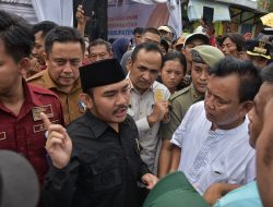 Bupati Bekasi Digeruduk Warga Sukajaya Tanyakan Dampak Pembangunan Bendung