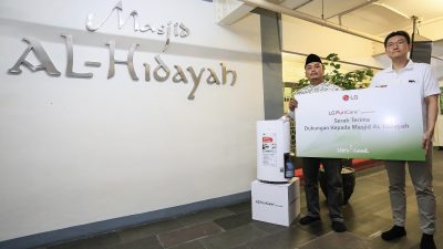 Sambut Ramadan, LG Donasikan Dehumidifier ke Masjid