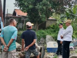 Bangunan Liar Marak di Bantaran Kali Irigasi Teluk Pucung