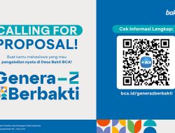 BCA Luncurkan Program Genera-Z Berbakti di 4 Desa Wisata