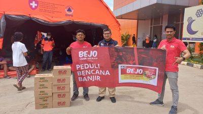 Aksi Peduli Bejo Jahe Merah untuk Masyarakat Terdampak Banjir di Bekasi