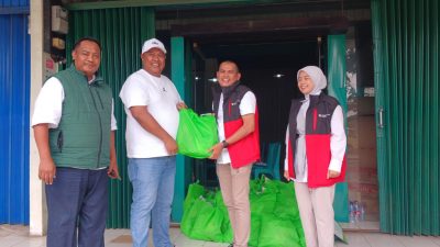 Ringankan Beban Warga Terdampak Banjir, PKB Kabupaten Bekasi Salurkan Bantuan Sembako di Wilayah Utara dan Selatan