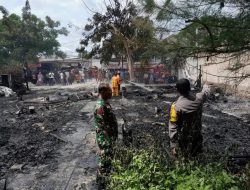 Rumah Makan Cobek Uleg Marlinda di Babelan Hangus Terbakar, Kerugian Ditaksir Rp800 Juta, Begini Kronologinya