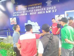 Telkom Sediakan Layanan Internet di Pos Layanan Terpadu Polda Jabar, GM Witel Bekasi-Karawang Cek ke Posko KM57   