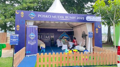 Dukung Kelancaran Mudik Lebaran 2025, BRI Bangun Posko Mudik BUMN di Bandara dan Rest Area Jalan Tol