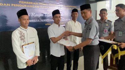 1.125 Warga Binaan Lapas Bekasi Dapat Remisi Idulfitri, Tujuh Orang Langsung Bebas   