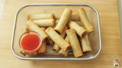 Resep Lumpia Goreng Isi Ayam Sayur, Cocok Masuk Jadi Takjil Buka Puasa