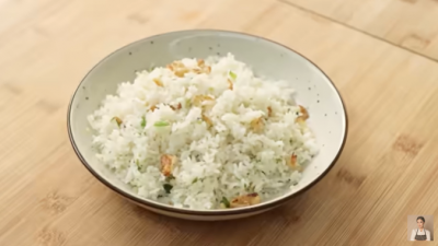 Resep Nasi Goreng Bawang Putih ala Chef Devina yang Cocok Jadi Menu Sahur, Cuma 2 Bahan!