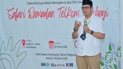 Witel Bekasi-Karawang Gelar Safari Ramadan bersama EVP Telkom Regional 2