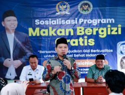 Sosialisasi Program Makan Bergizi Gratis Bersama Mitra Kerja BGN Hadir di Desa Nagrak Sukabumi