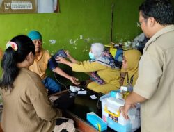 Kelurahan Bojong Menteng Gercep Bangun Posko Kesehatan-Dapur Umum
