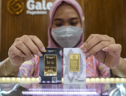 Merosot, Segini Harga Emas Pegadaian 16 April 2025: Antam, UBS, dan Galeri24