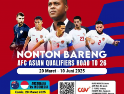 Nobar Timnas Indonesia vs Australia di CGV, Cek Harga Tiket dan Lokasi