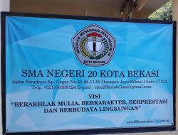 KCD Wilayah III Panggil Kepala SMAN 20 Bekasi Terkait Dugaan Permintaan Uang SKL