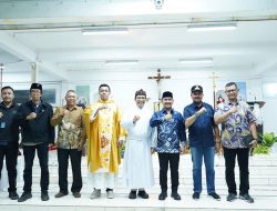Malam Paskah di Kabupaten Bekasi Berjalan Khidmat