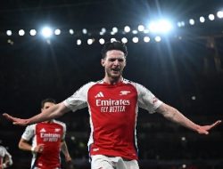 Liga Champions 2024/2025: Arsenal Gilas Madrid 3-0, Inter Curi Poin di Markas Munchen