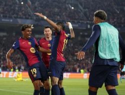 Barcelona Bantai Dortmund 4-0, Satu Kaki di Semifinal Liga Champions