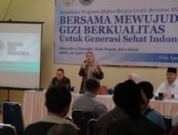 Sosialisasi Program Makan Bergizi Gratis di Cinangka Sawangan