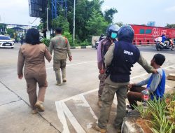 Delapan Pengamen Terjaring Razia Satpol PP Kota Bekasi
