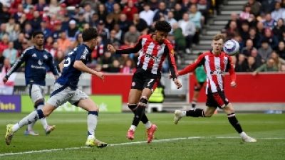 Setan Merah Takluk 4-3 di Kandang Brentford