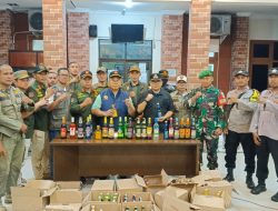 Operasi di Jatiasih, Petugas Sita 173 Botol Miras