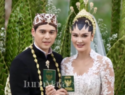 Sempat Jadi Perdebatan, Luna Maya Minta Maaf Soal Paes Ageng Saat Akad Nikah