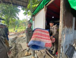 Bangunan Liar di Pekayon Dibongkar Paksa