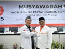 Sohibul Iman Ketua Majelis Syura, Almuzammil Yusuf Presiden PKS Periode 2025-2030