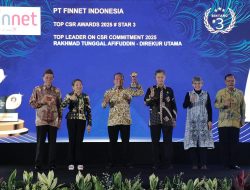 Aksi Sosial Finnet Raih Penghargaan Top CSR Awards 2025