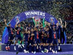 Cukur Inter Milan 5-0, PSG Jawara Liga Champions 2024/2025