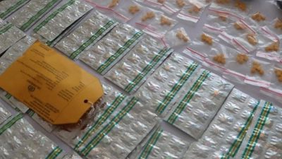 Polsek Cikarang Barat Bongkar Penjualan Obat Keras Berkedok Konter Handphone