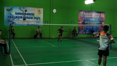 300 Pebulu Tangkis Unjuk Gigi di Kejuaraan Sirkot PBSI Kota Bekasi 2025