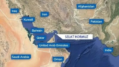 Ancaman Iran Tutup Selat Hormuz Efektif “Pukul” AS, Amerika Bujuk Tiongkok