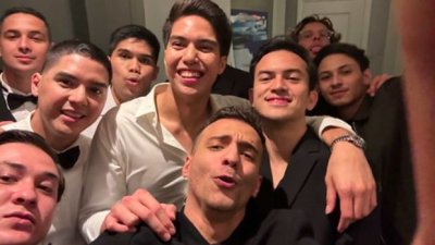Momen El Rumi Rangkul Rizky Nazar di Pernikahan Al Ghazali, Tuai Sorotan Netizen