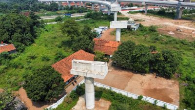 SDN Burangkeng 04 Setu “Terjepit” Proyek Jalan Tol, Belajar Mengajar Terganggu Getaran dan Suara Bising