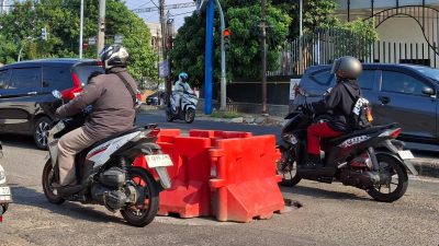 Jalan M Hasibuan Ambles, Ini Penyebabnya
