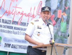 Wali Kota Bekasi Resmikan Taman Ciketing Udik, Komitmen Bangun 56 Taman Setiap Tahun