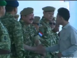 Gibran Abaikan Salaman dengan Bahlil, AHY, Cak Imin hingga Zulhas di Upacara Militer Batujajar