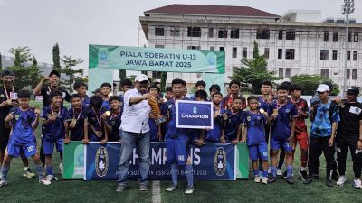 Persib Bandung Juara Piala Soeratin U-13 Jawa Barat, Kalahkan Assa Pro SS 4-1   