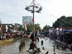 Serunya Perlombaan di Kampung Asem Margamulya