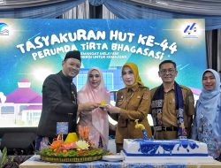 Puncak Peringatan HUT ke-44 Perumda Tirta Bhagasasi Ditutup dengan Tasyakuran, Dirut Tekankan Semangat Kebersamaan