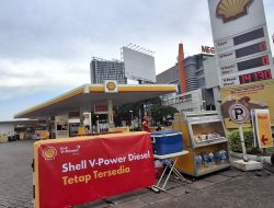 Stok BBM Seret, Pegawai SPBU Shell di Jalan Ahmad Yani Kota Bekasi Jualan Es Kopi dan Camilan