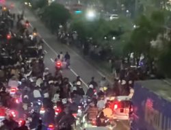 Balap Liar di Jalan Ahmad Yani Kucing-kucingan dengan Petugas