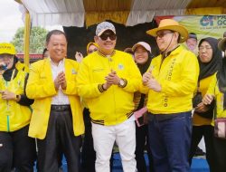   Sambut HUT ke-61, DPD Golkar Bagikan Ribuan Paket Sembako di Tambelang