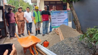 60 Kepala Keluarga di Jakamulya Terima Bantuan Septic Tank