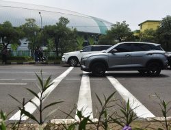 Tekan Balap Liar, Pita Penggaduh Dipasang di Jalan Ahmad Yani Kota Bekasi