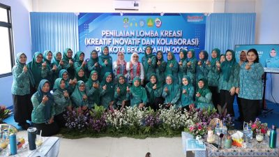 Tim Penilai Sambangi RW 09 Medan Satria, Kader PKK Unjuk Kreasi dan Kemandirian