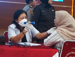 Calon Relawan SPPG di Kabupaten Bekasi Dites Kesehatan