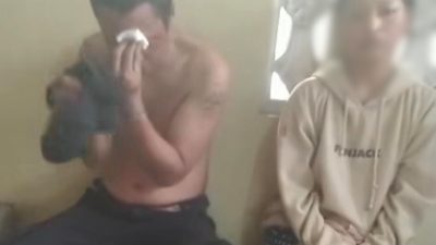 Bawa Anak Kecil, Pasutri Diduga Curi Motor Ditangkap Warga di Babelan